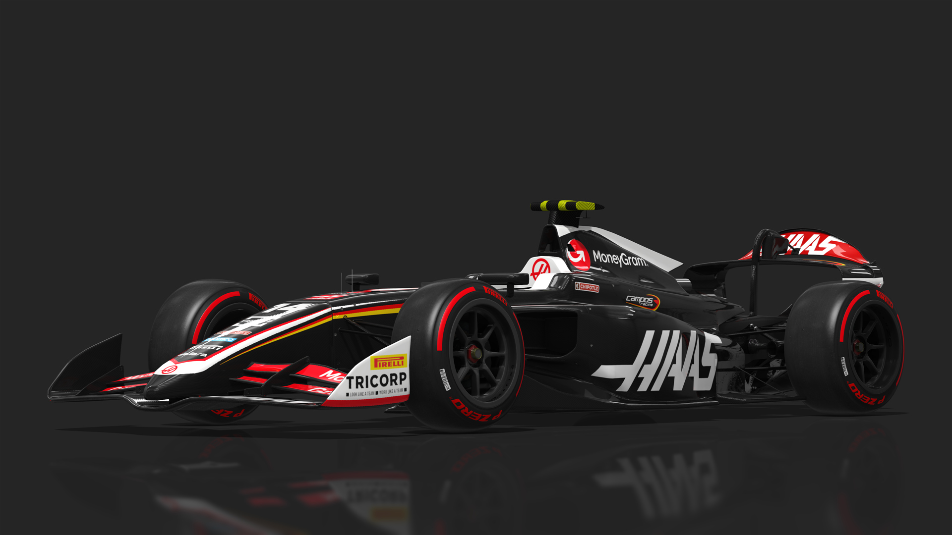 Dallara F2 2024, skin 14_Campos_HAAS_Chloe_Chambers
