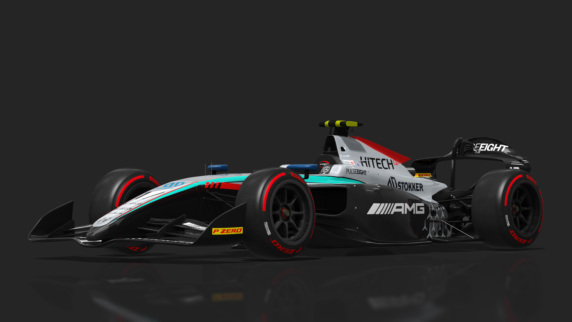 Dallara F2 2024, skin 17_HitechGP_Mercedes_Paul_Aaron