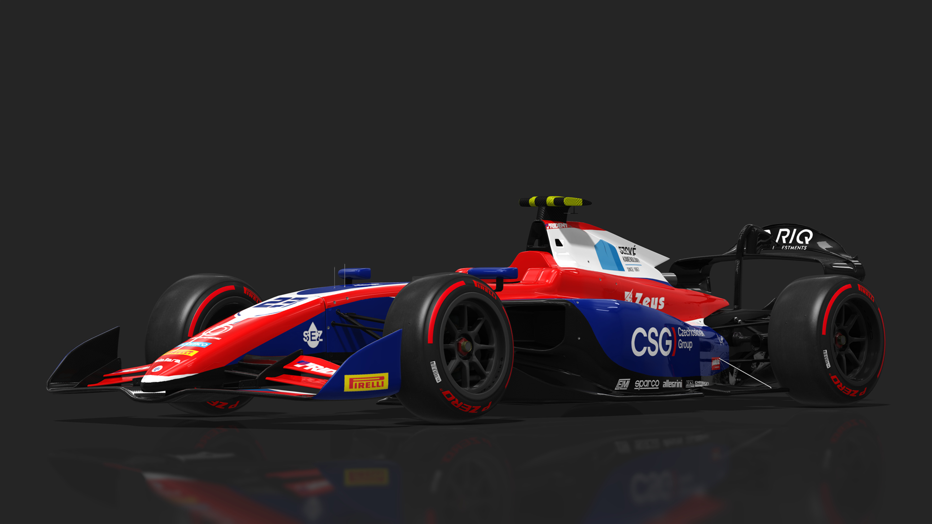 Dallara F2 2024, skin 23_Trident_Roman_Stanek