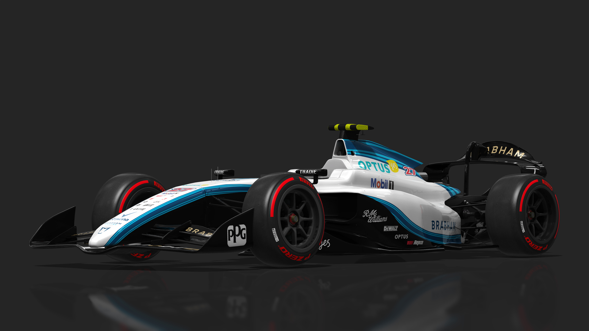 Dallara F2 2024, skin 27_Brabham_Racing_Rexona_Matthew_Brabham