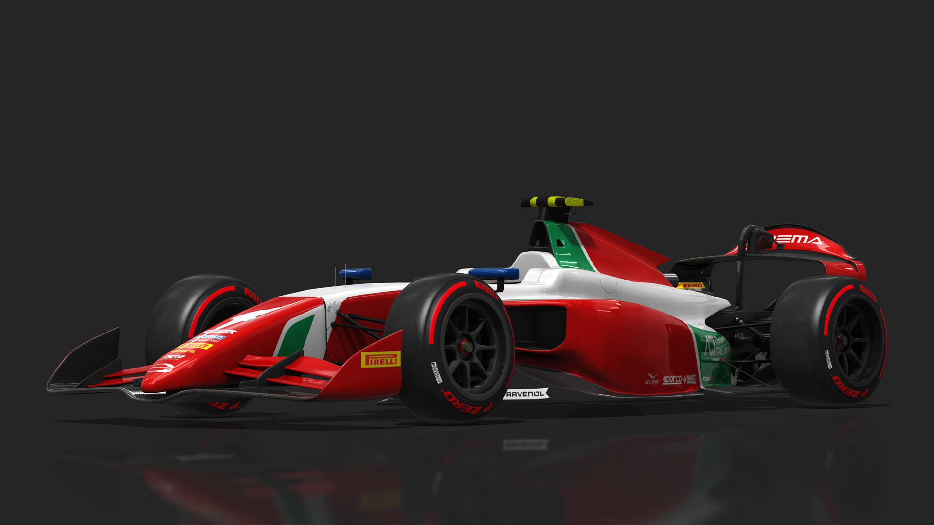 Dallara F2 2024, skin 4_PREMA_2024_Antonelli
