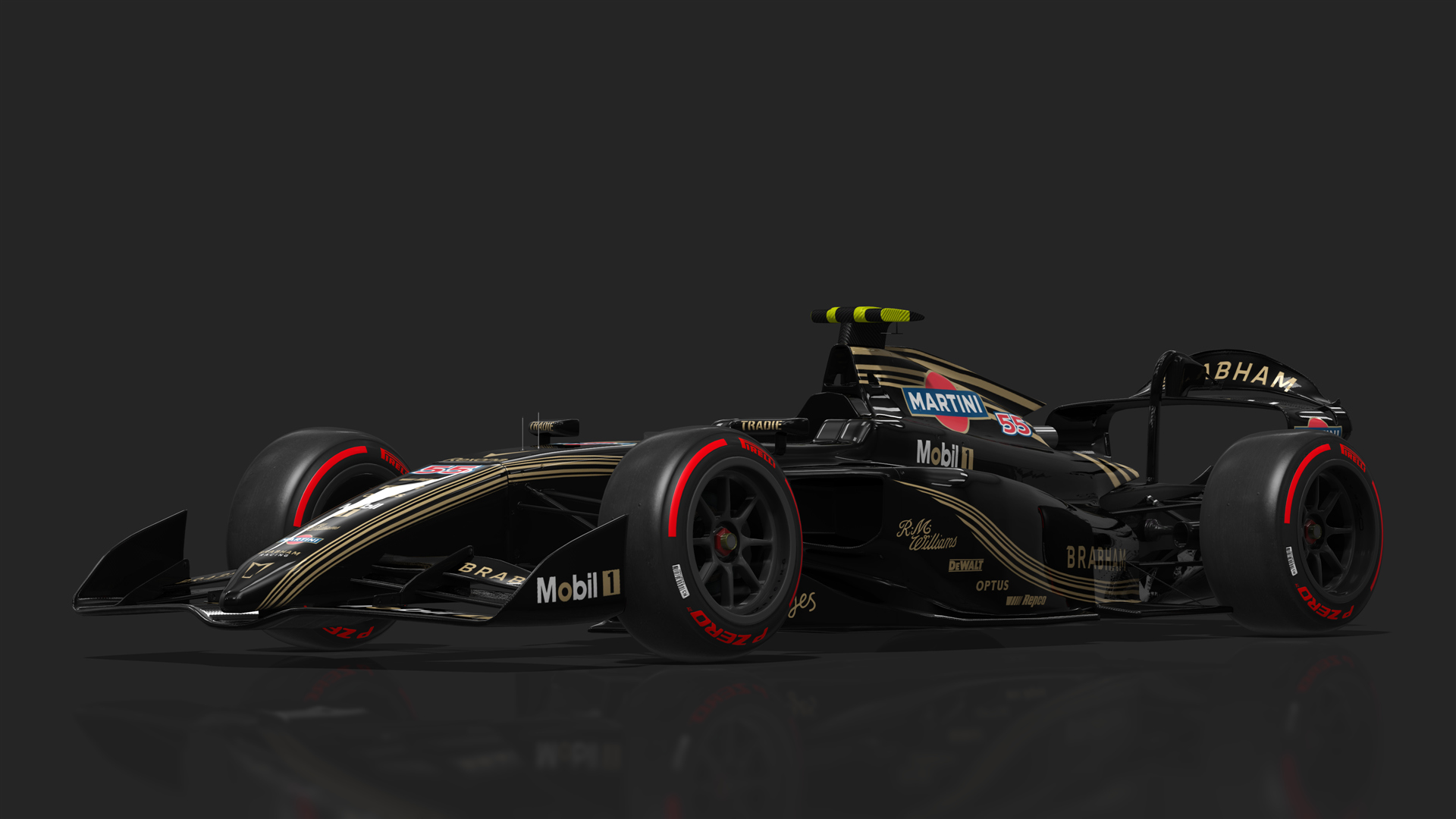 Dallara F2 2024, skin 55_Brabham_Racing_Mobil1_Hoodlum