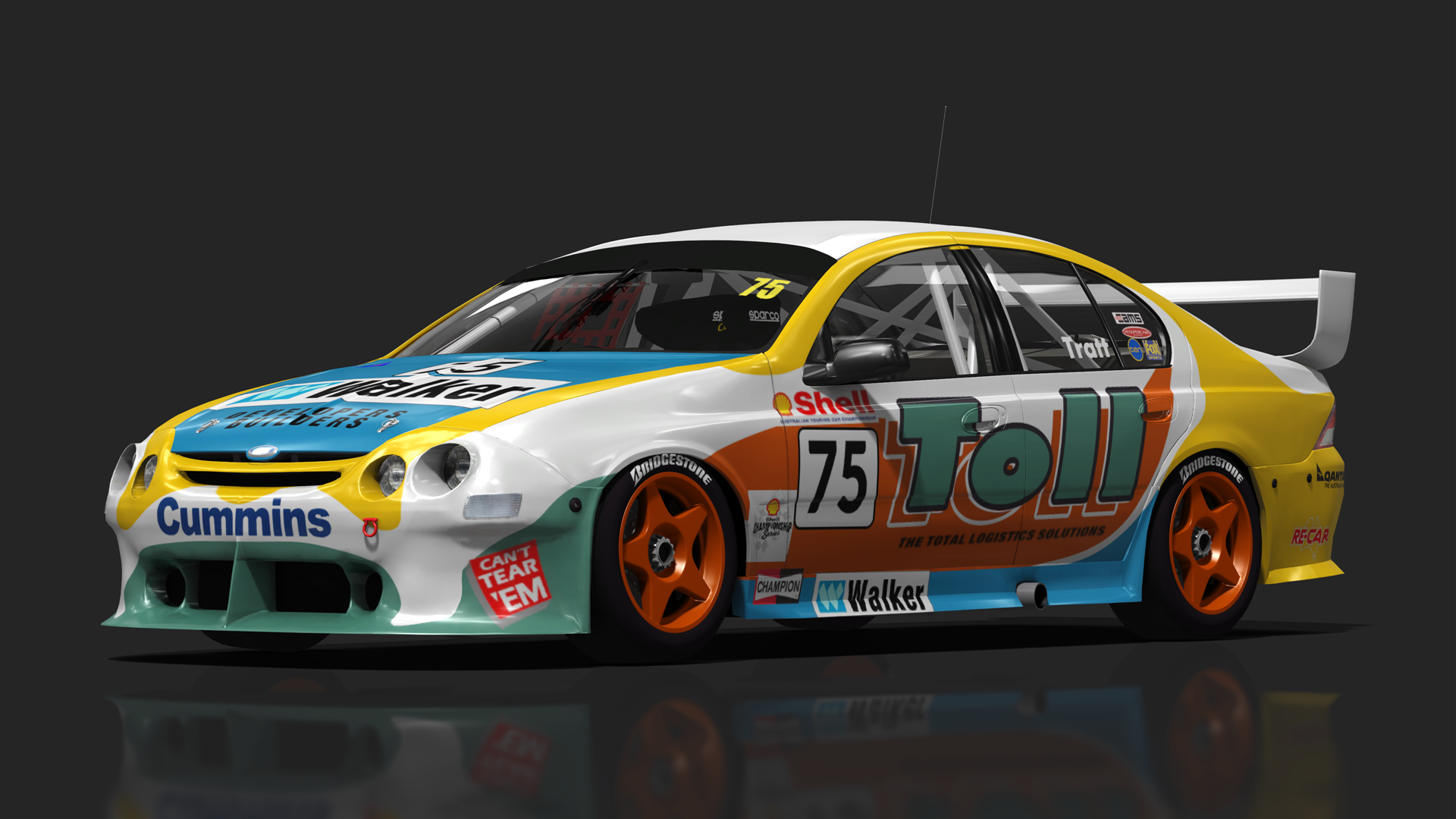 ATCC V8 Supercars - Ford AU, skin 1999_atcc_075_toll