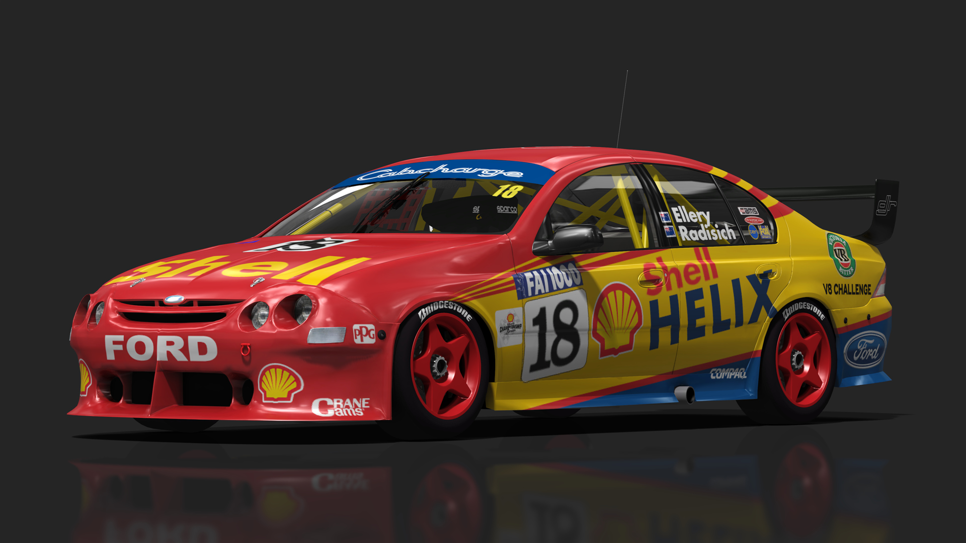 ATCC V8 Supercars - Ford AU, skin 1999_bathurst_018_shell
