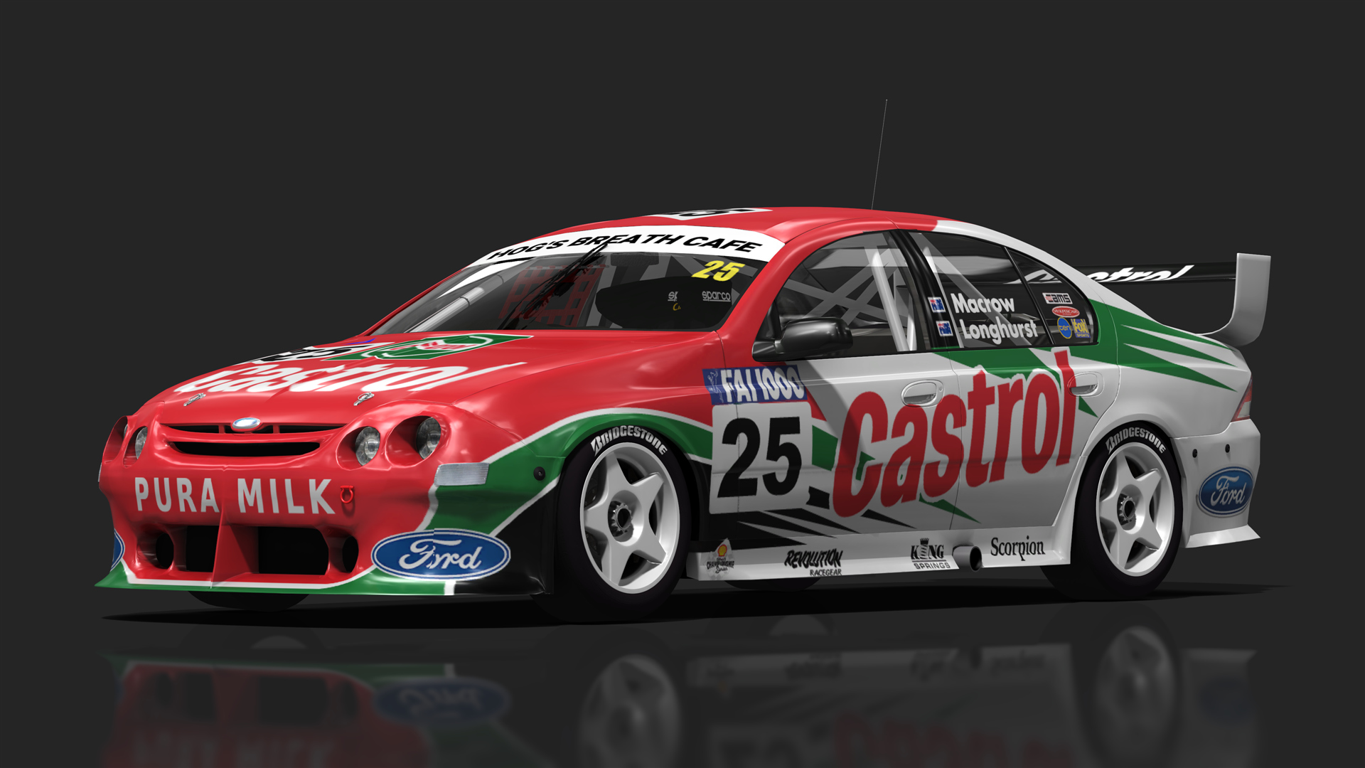 ATCC V8 Supercars - Ford AU, skin 1999_bathurst_025_castrol