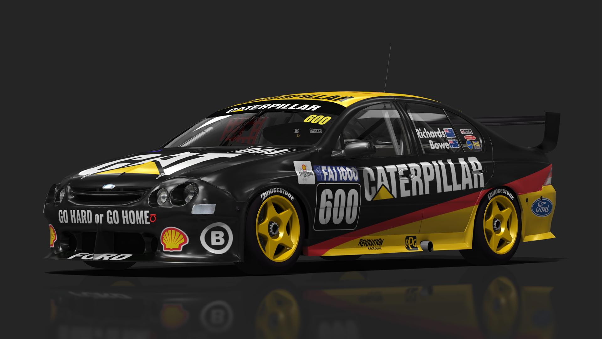 ATCC V8 Supercars - Ford AU, skin 1999_bathurst_600_bowe