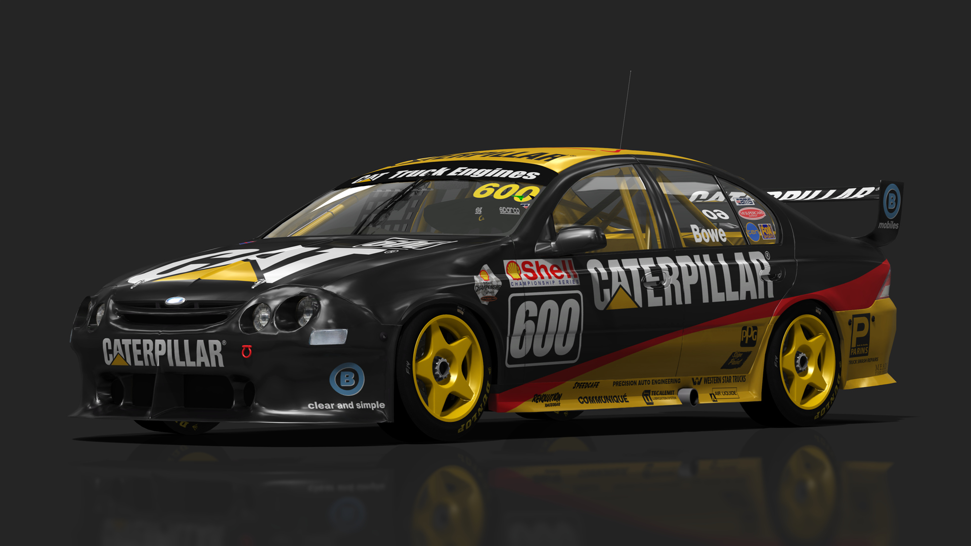 ATCC V8 Supercars - Ford AU, skin 1999_bowe_600_atcc