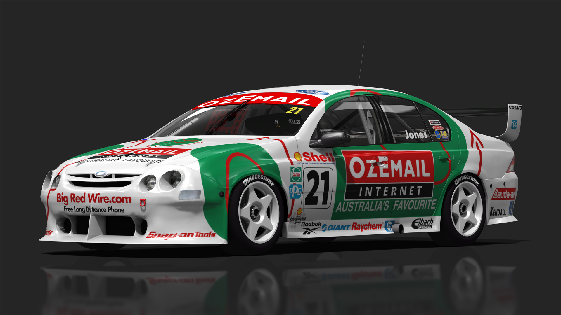 ATCC V8 Supercars - Ford AU, skin 2000_atcc_021_jones