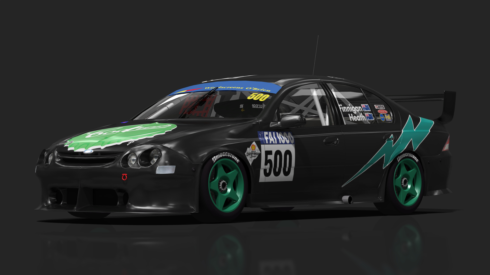 ATCC V8 Supercars - Ford AU, skin 2000_bathurst_500_coopers