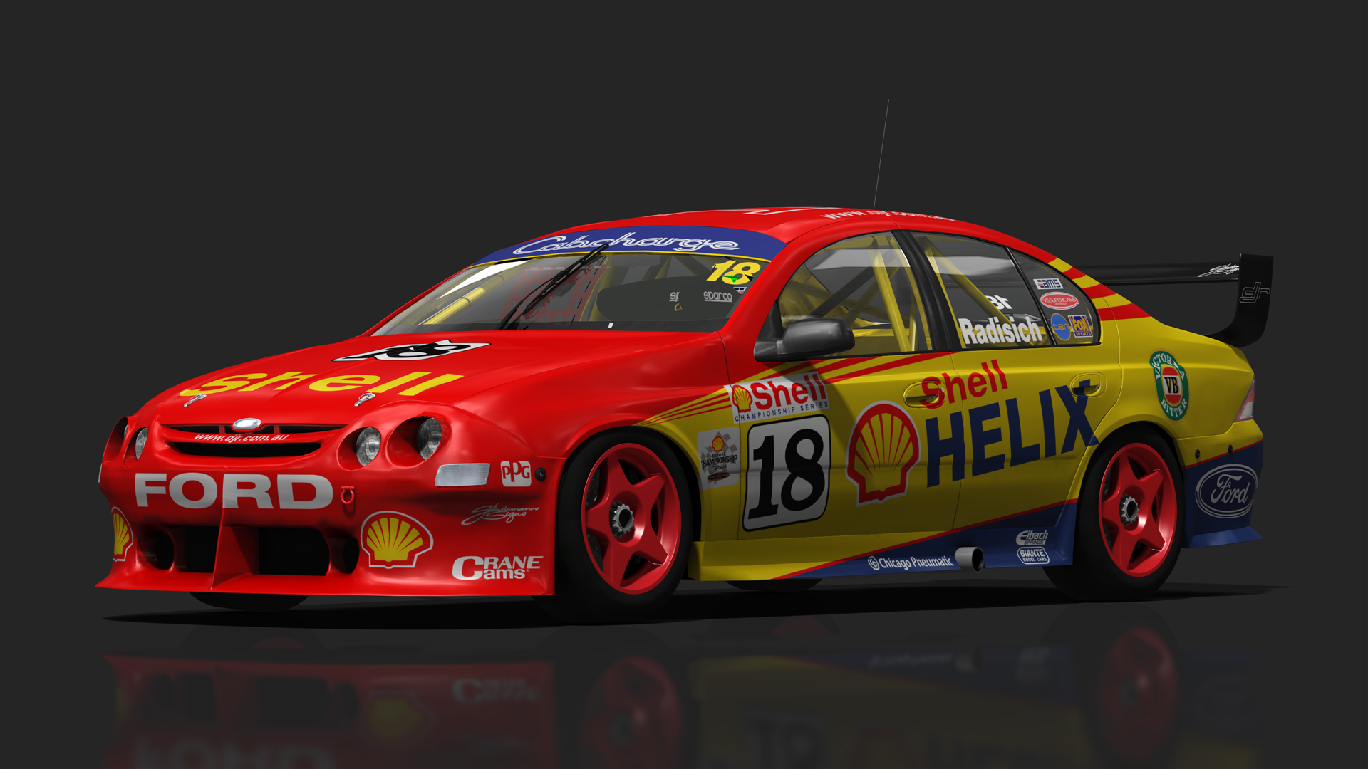 ATCC V8 Supercars - Ford AU, skin 2000_shell_18_atcc