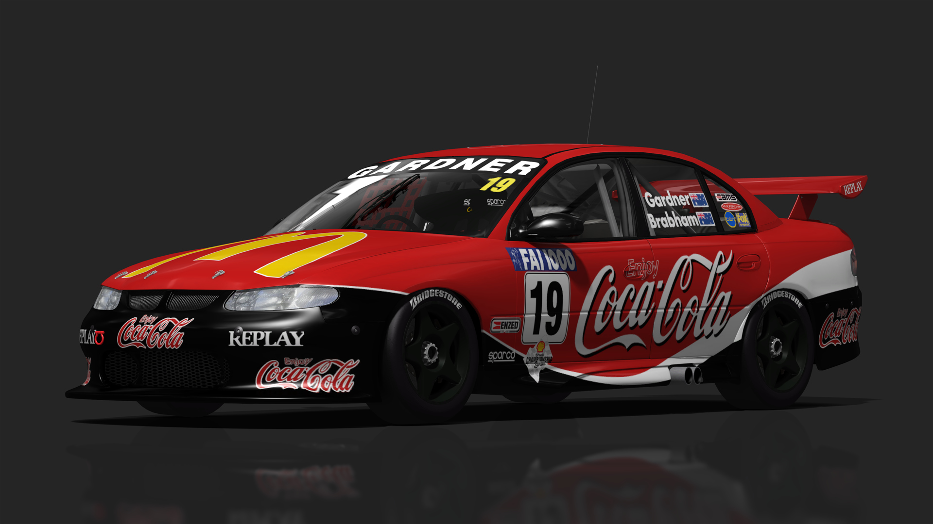 ATCC V8 Supercars - Holden VT, skin 1999_bathurst_019_coke