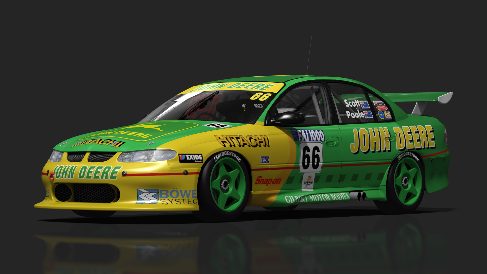 ATCC V8 Supercars - Holden VT, skin 1999_bathurst_066_john_deere