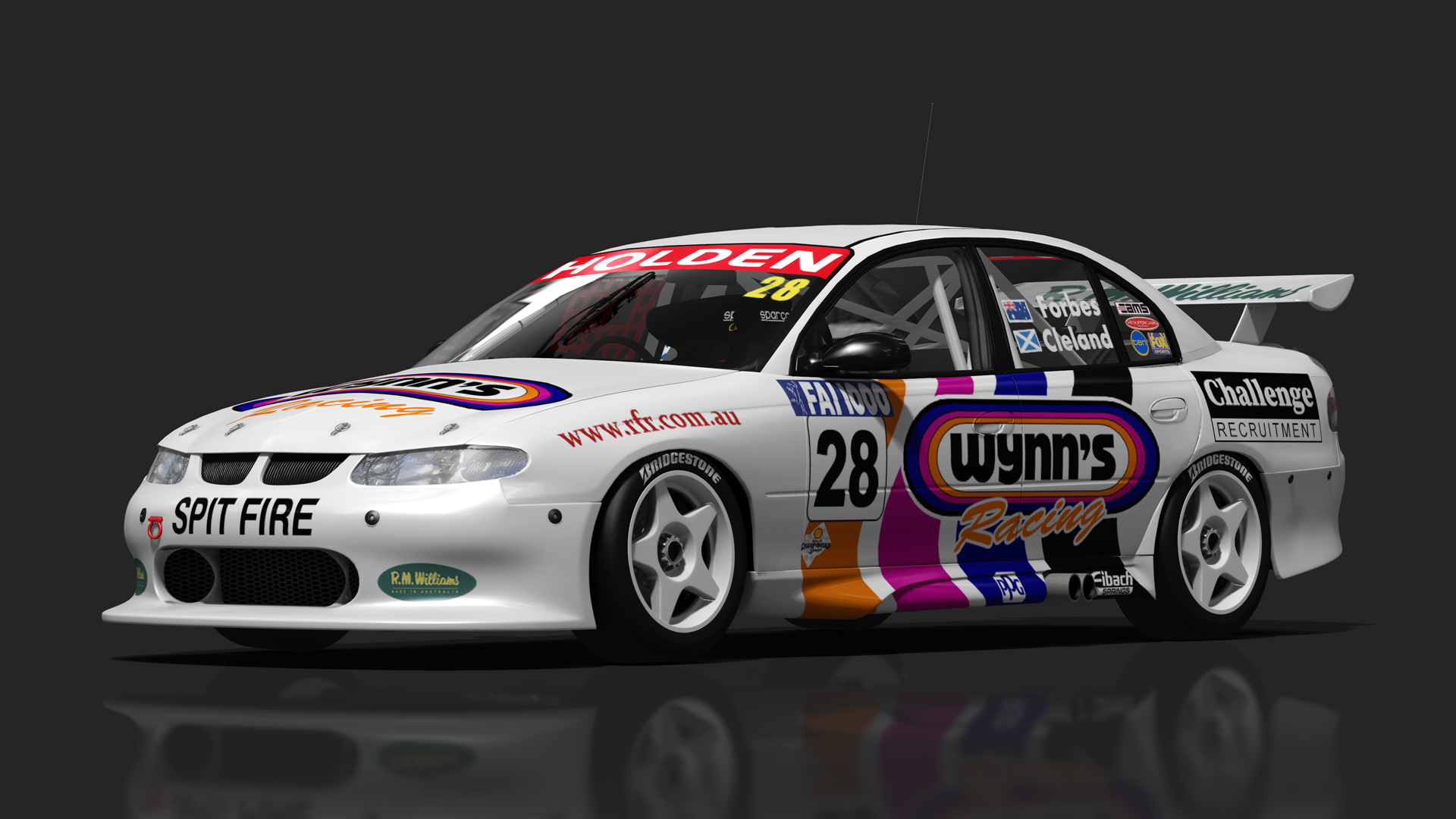 ATCC V8 Supercars - Holden VT, skin 2000_bathurst_028_wynns