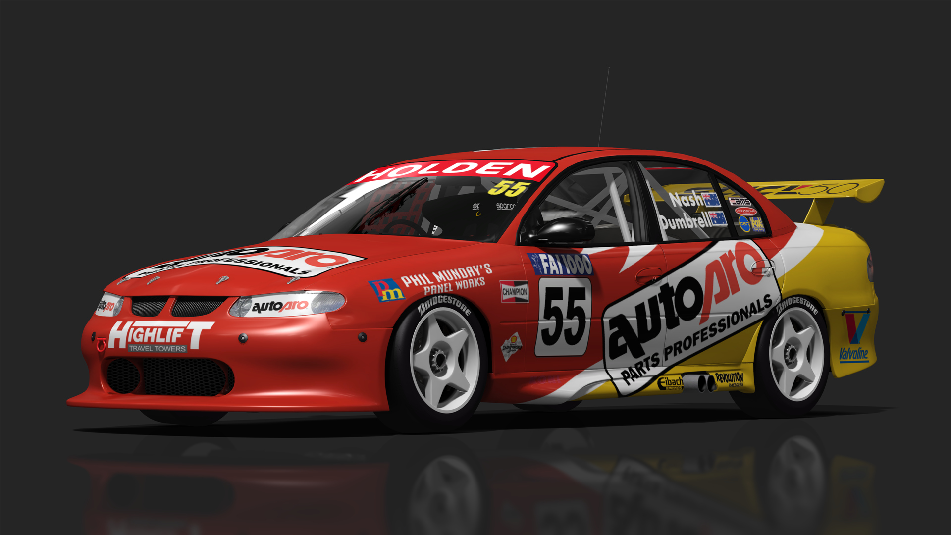 ATCC V8 Supercars - Holden VT, skin 2000_bathurst_055_autopro
