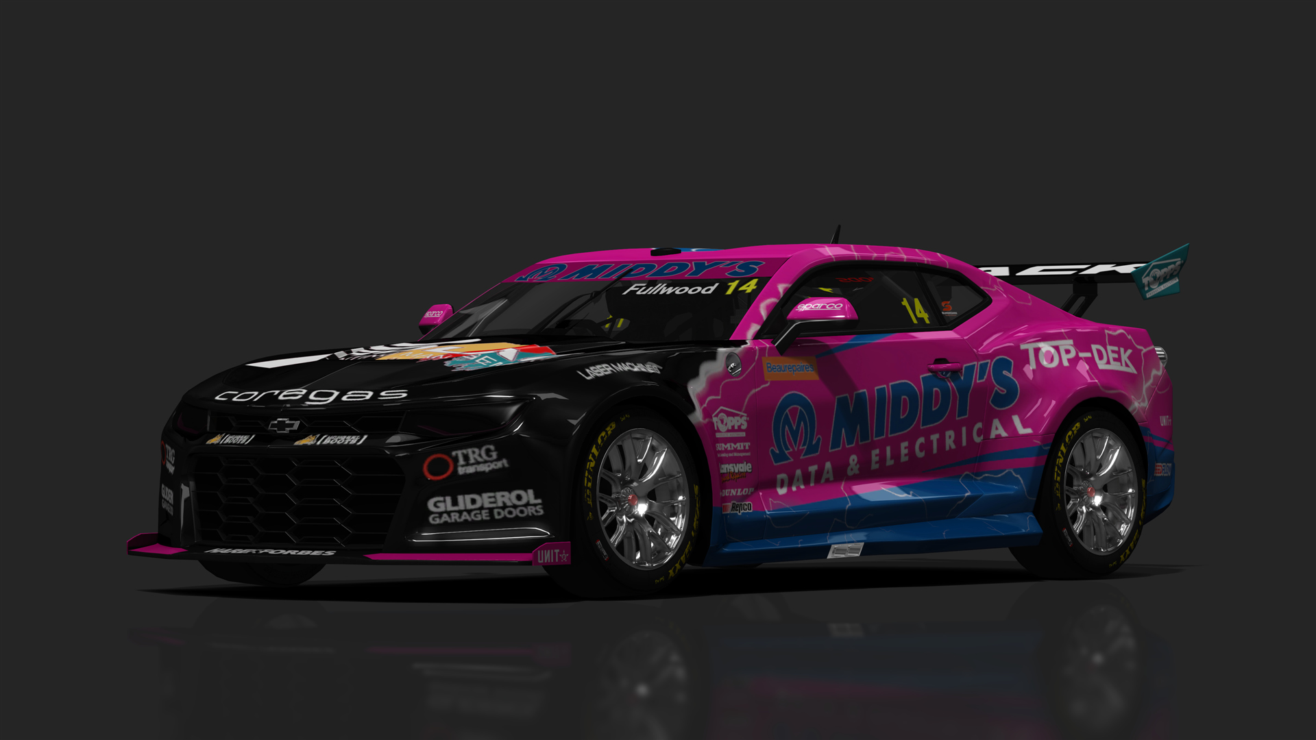 BCRC V8SC Chevrolet Camaro ZL1-1LE, skin MIDDYS_14