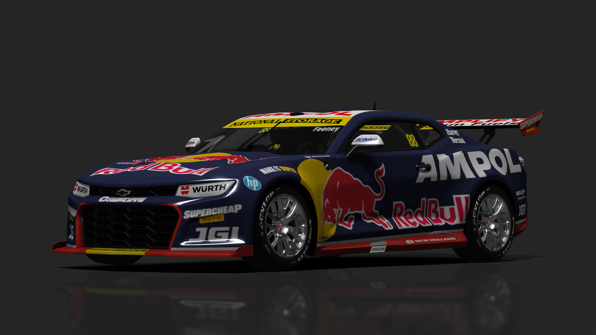 BCRC V8SC 2024 Chevrolet Camaro ZL1-1LE, skin REDBULL_88