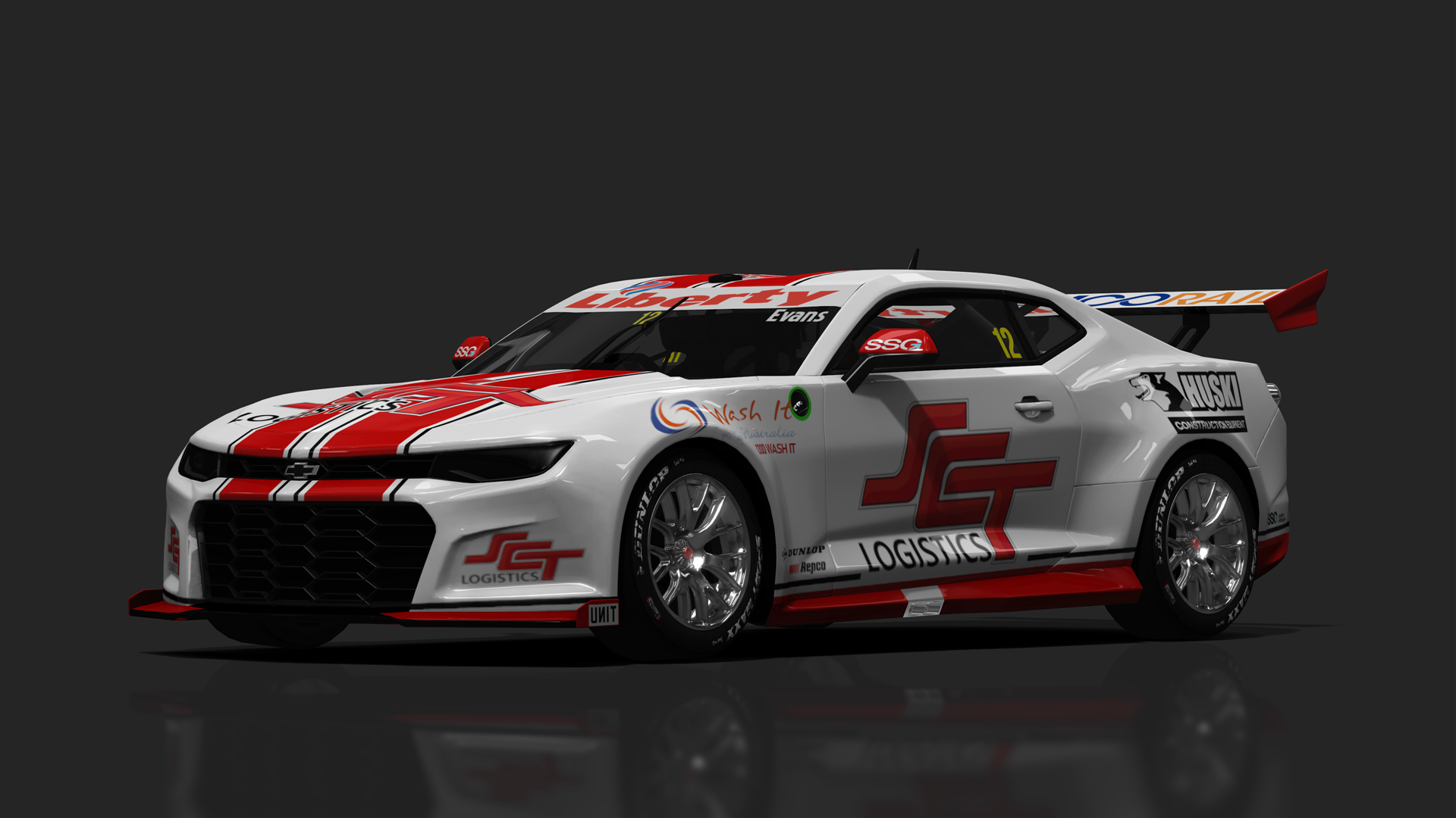 BCRC V8SC 2024 Chevrolet Camaro ZL1-1LE, skin SCT_12