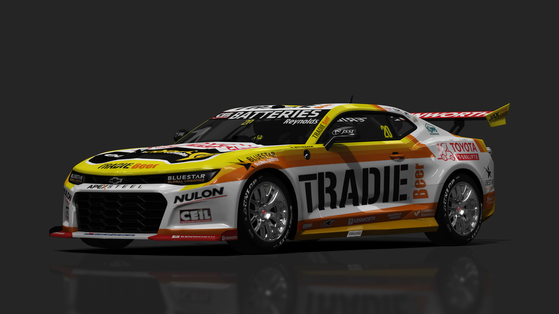 BCRC V8SC 2024 Chevrolet Camaro ZL1-1LE, skin TRADIE_20