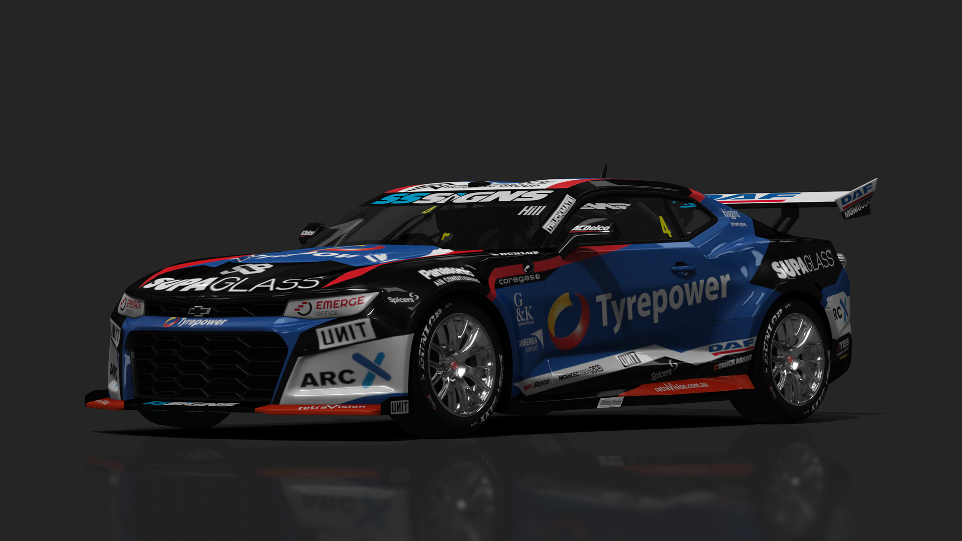 BCRC V8SC 2024 Chevrolet Camaro ZL1-1LE, skin TYREPOWER_4
