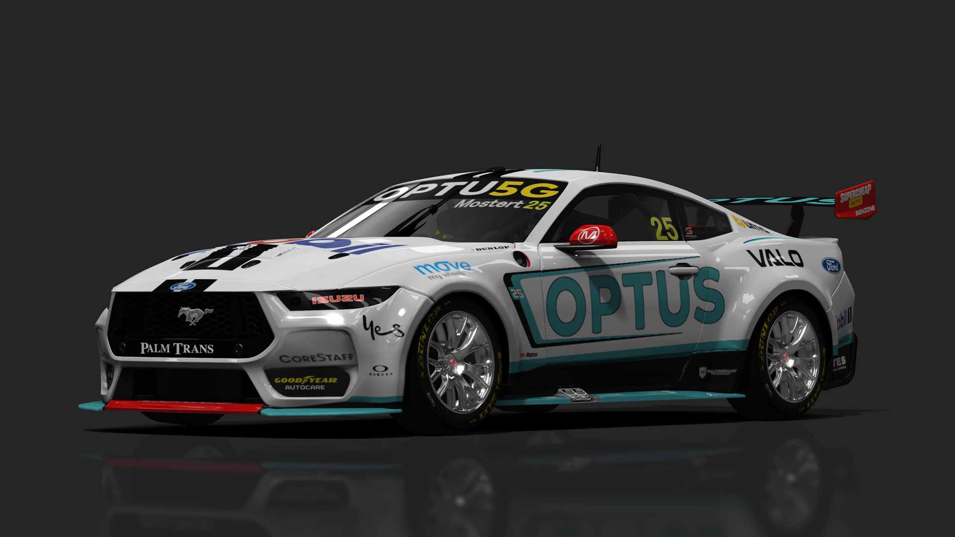 BCRC V8SC Ford Mustang GT, skin OPTUS_25