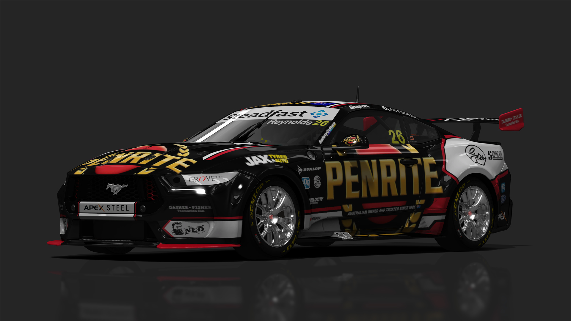 BCRC V8SC Ford Mustang GT, skin PENRITE_26