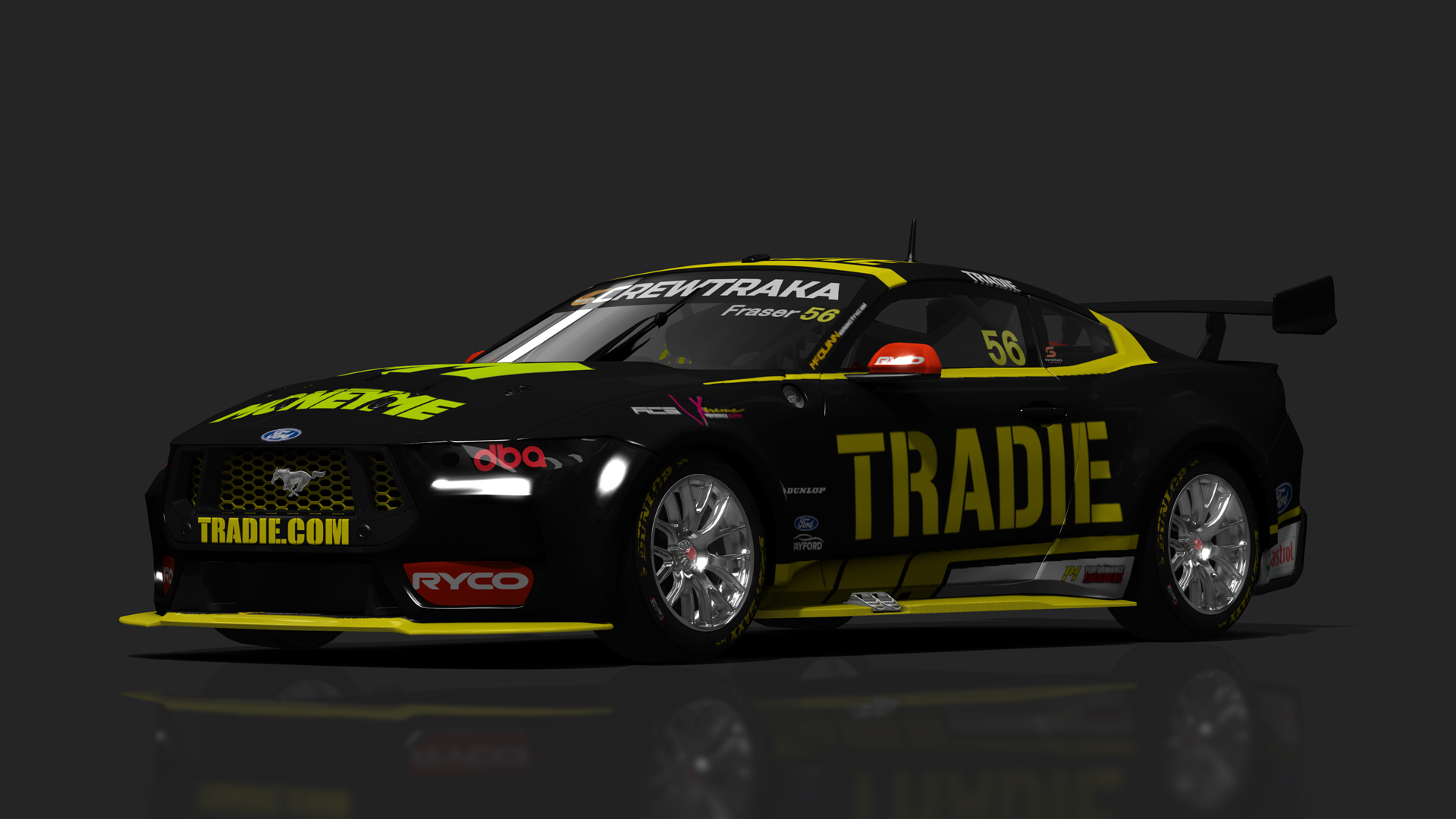BCRC V8SC Ford Mustang GT, skin TRADIE_56