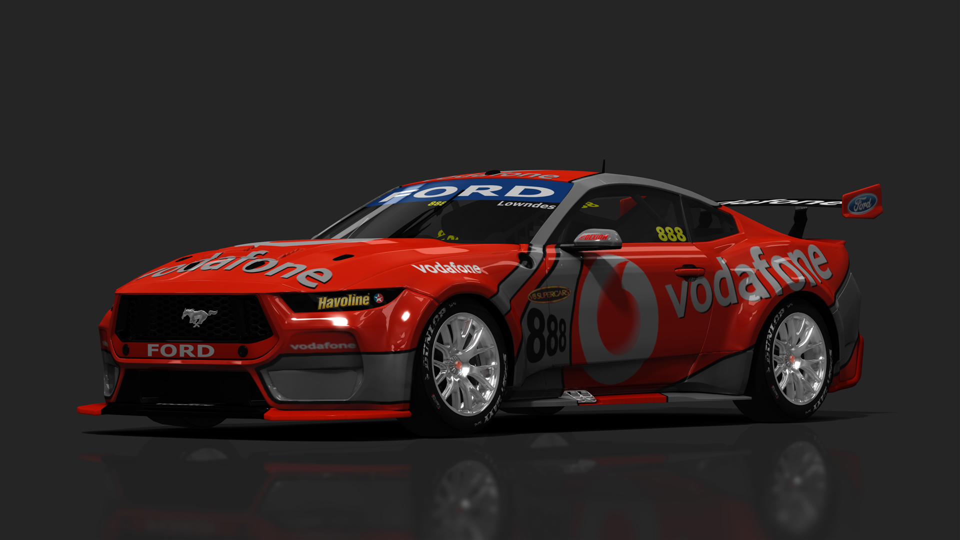 BCRC V8SC 2024 Ford Mustang GT, skin Classic-lowndes-888