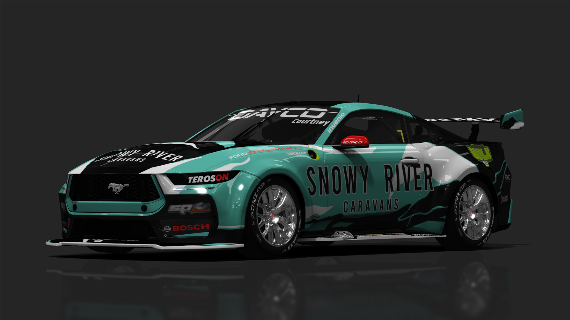 BCRC V8SC 2024 Ford Mustang GT, skin SNOWY_RIVER_7