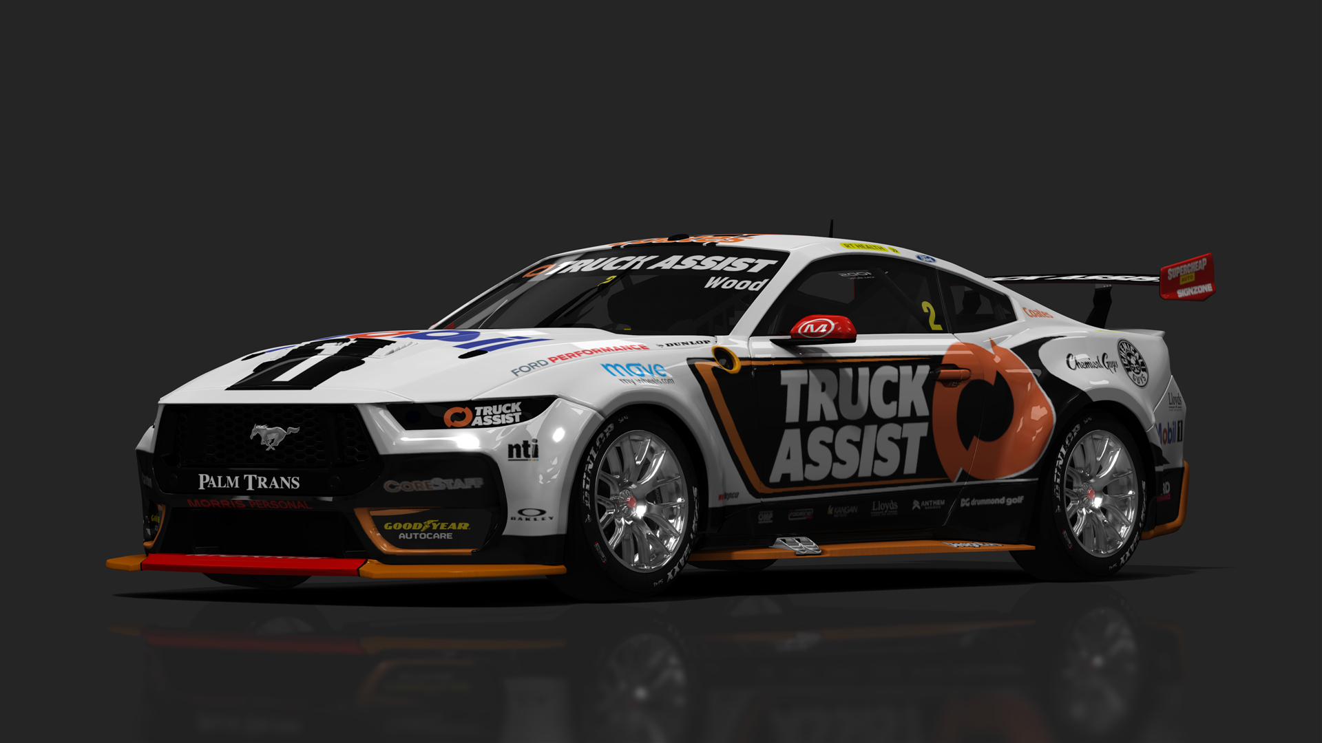 BCRC V8SC 2024 Ford Mustang GT, skin TRUCK_ASSIST_2