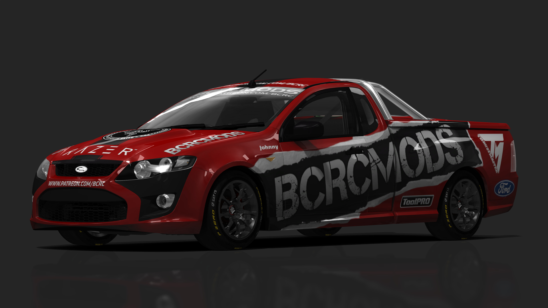 BCRC V8 Utes FPV F6, skin BCRCMODS