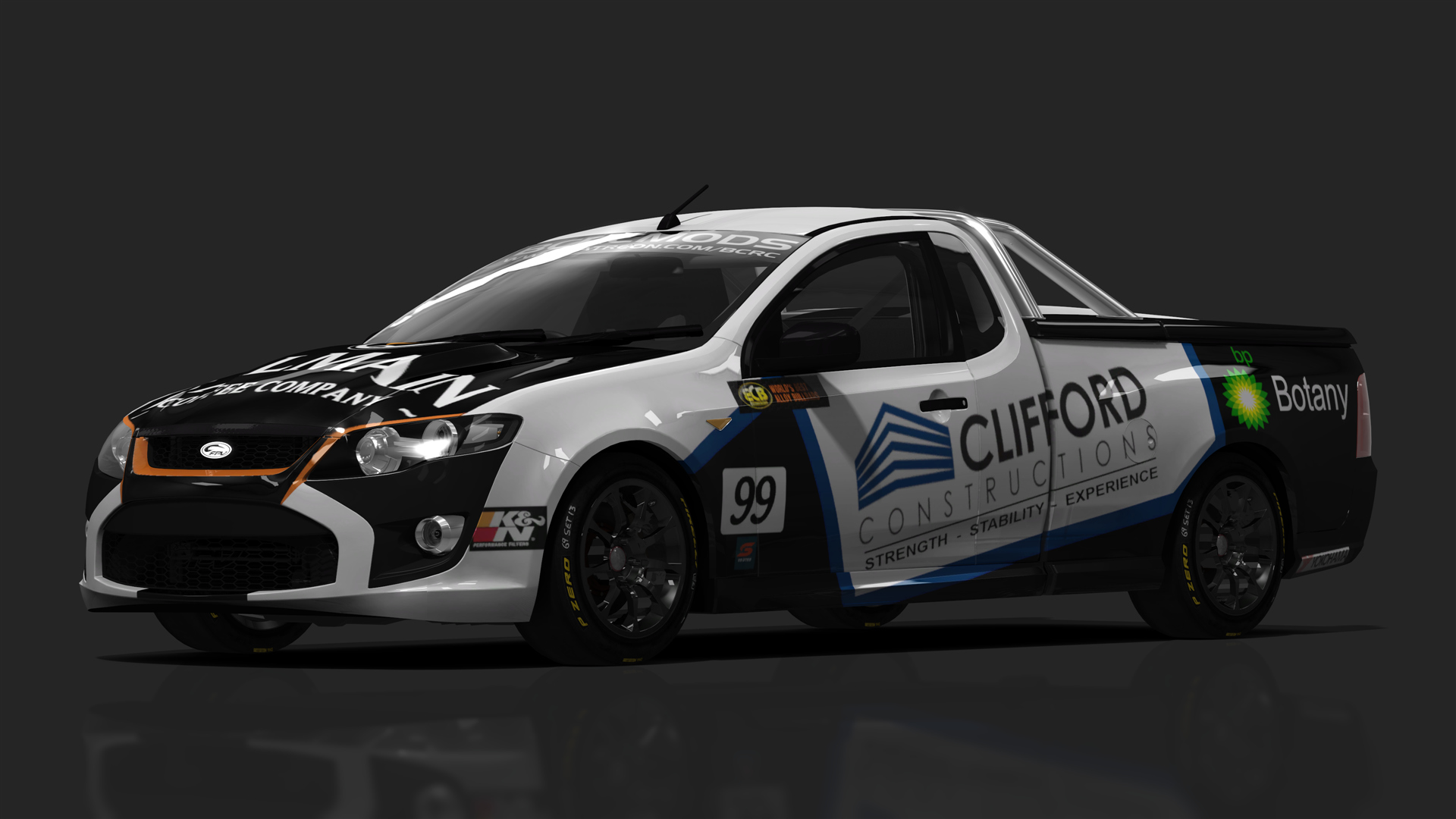 BCRC V8 Utes FPV F6, skin Dunn_99
