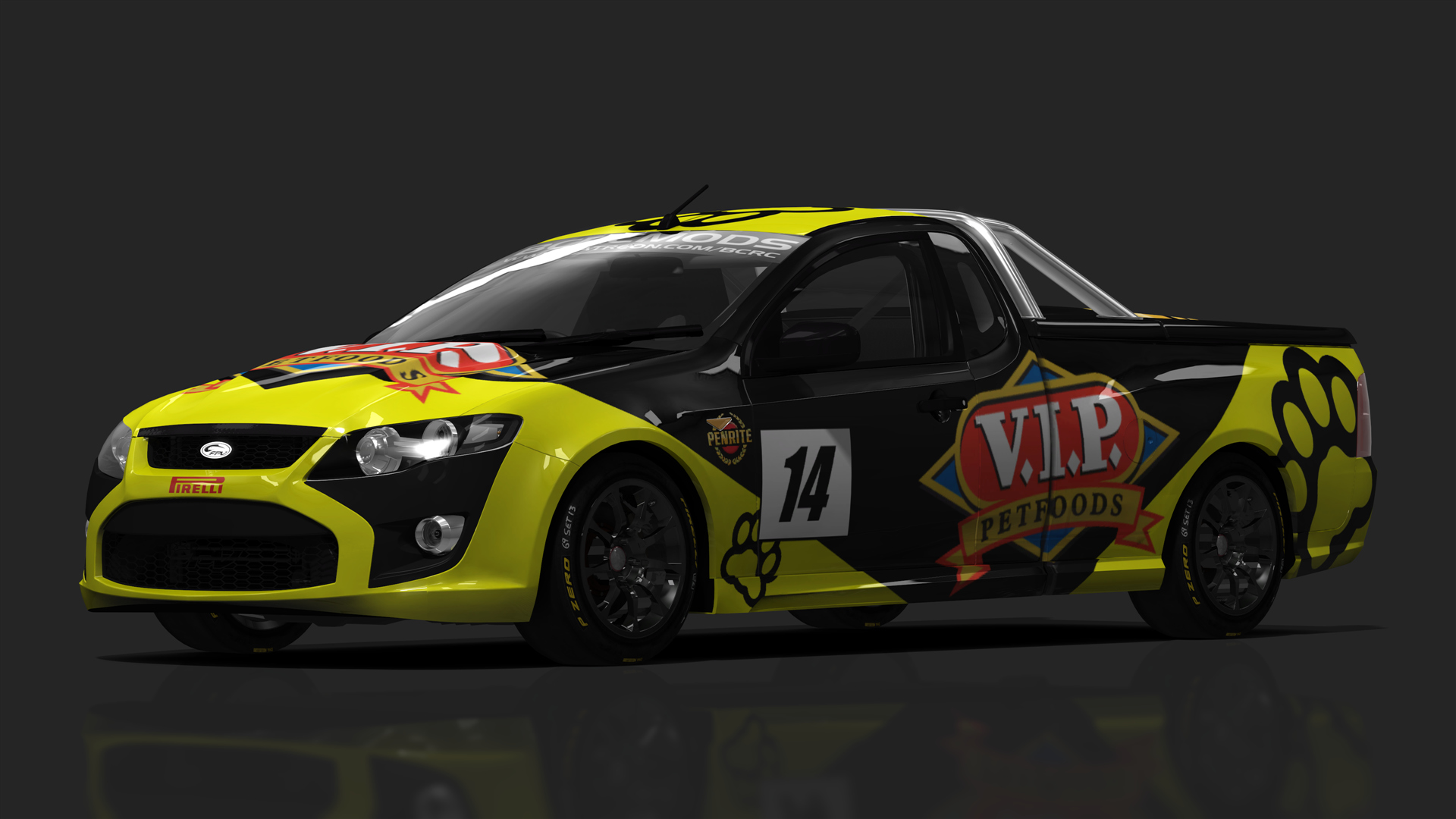 BCRC V8 Utes FPV F6, skin VIP Pet Foods