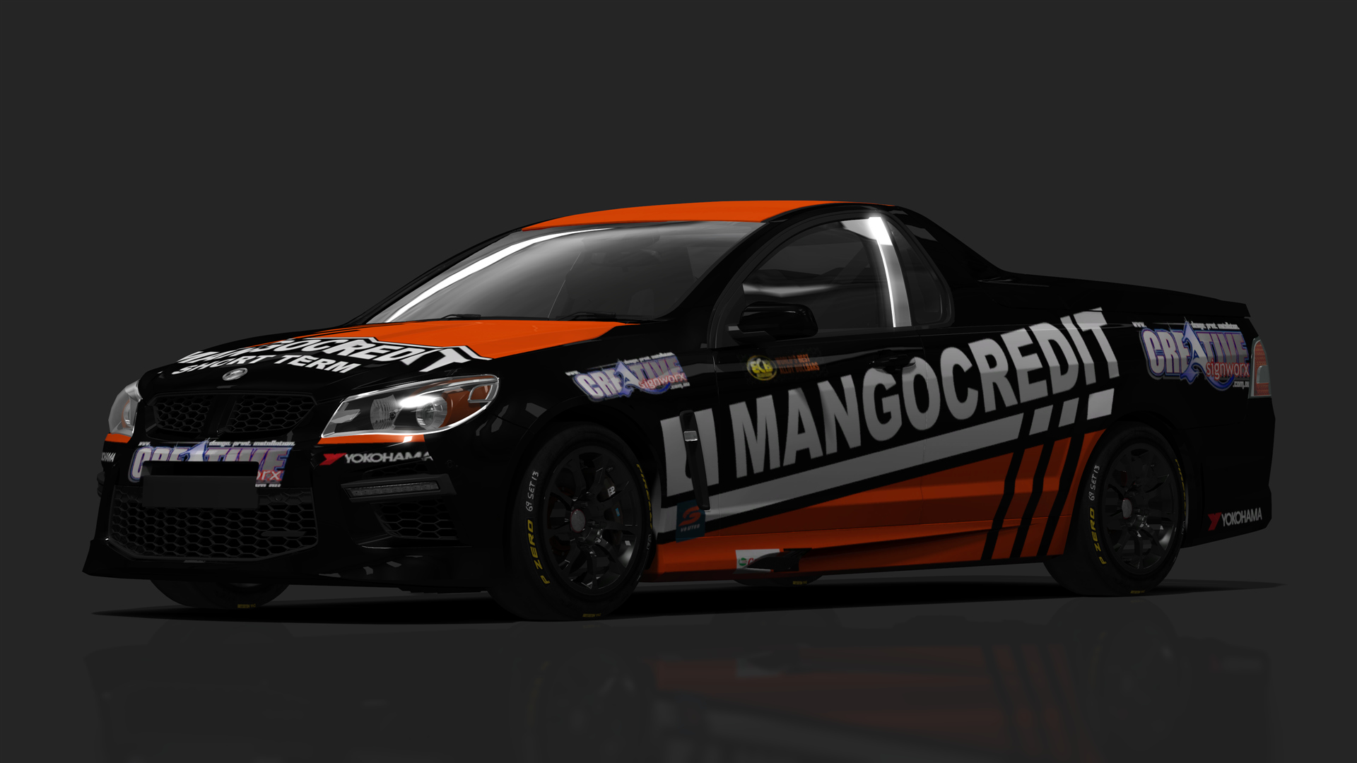 BCRC V8 Utes HSV Maloo, skin Sieders_1