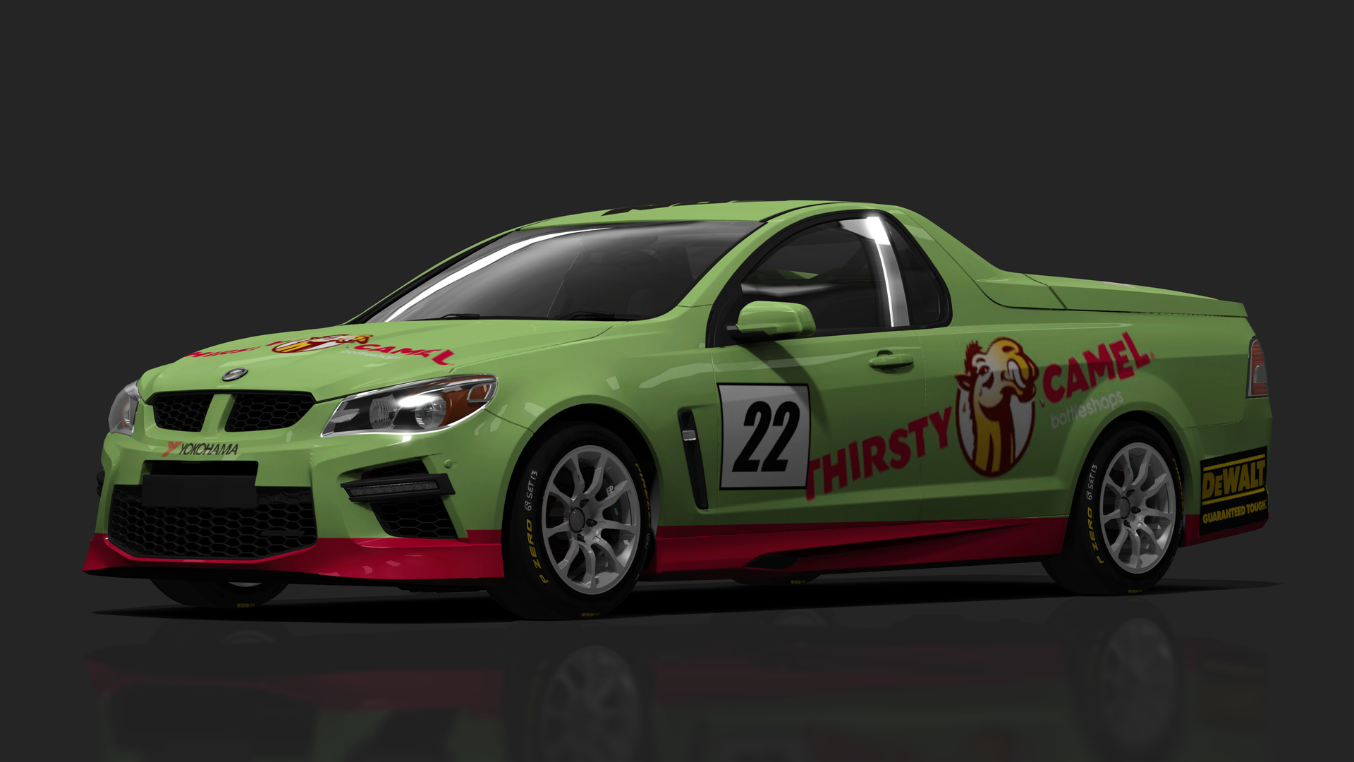 BCRC V8 Utes HSV Maloo, skin Thirsty Camel