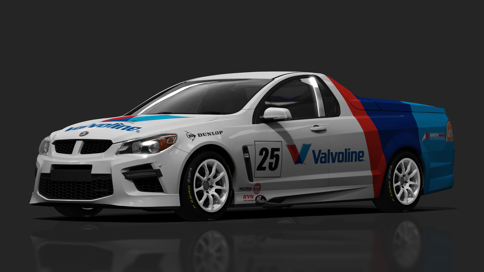 BCRC V8 Utes HSV Maloo, skin Valvoline