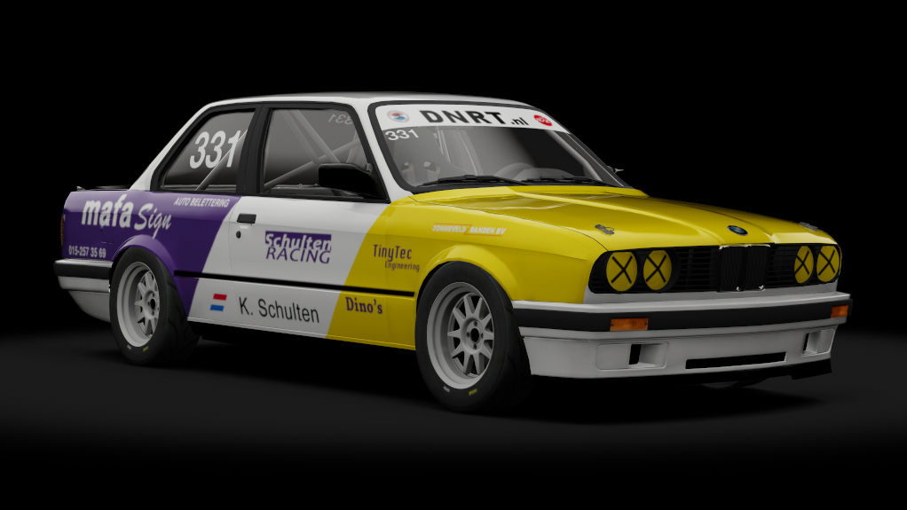 BMW E30 336i RattleTech, skin 331