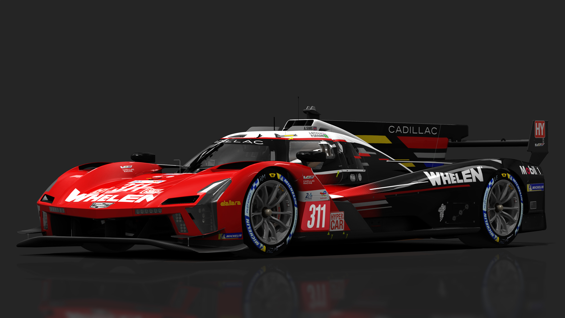Cadillac V-Series.R, skin WEC_2023_LeMans_Action Express Racing_311
