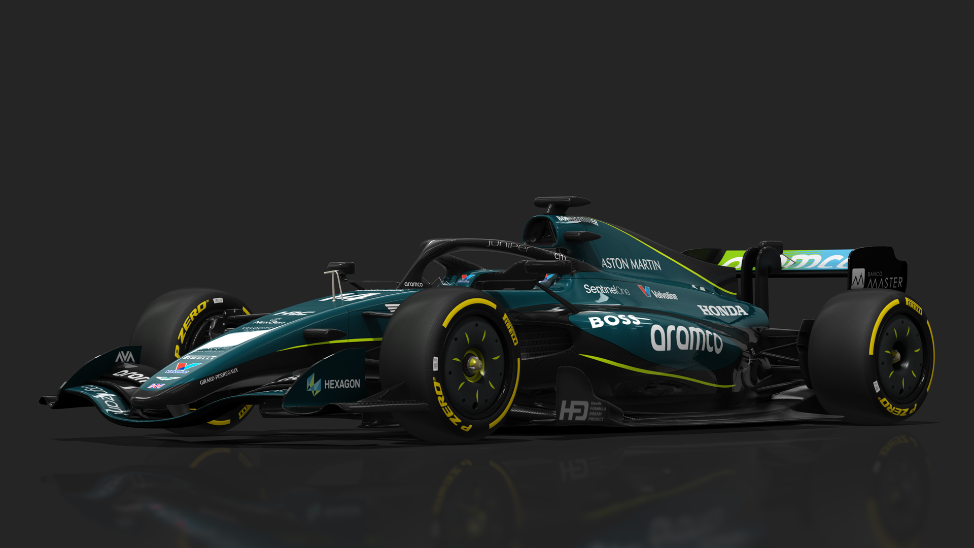 F1 2026 v0.5 (BETA), skin Aston Martin Honda Racing-Alonso