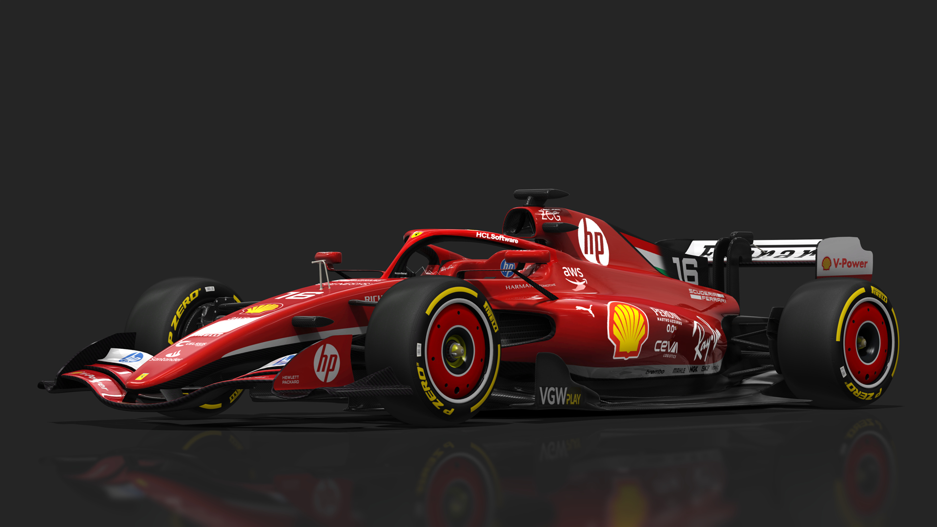 F1 2026 v0.5 (BETA), skin Ferrari HP #16