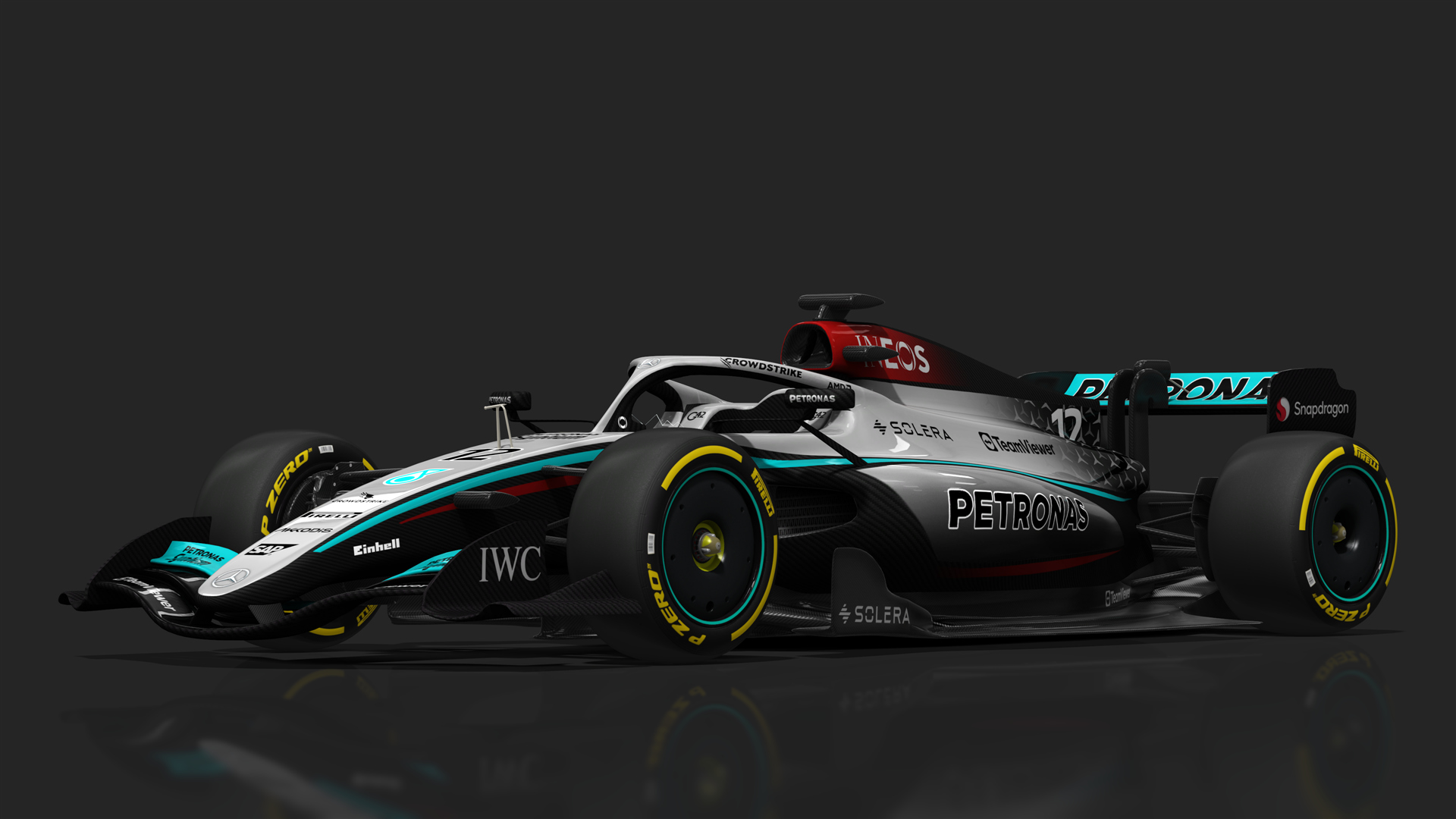 F1 2026 v0.5 (BETA), skin Mercedes #12