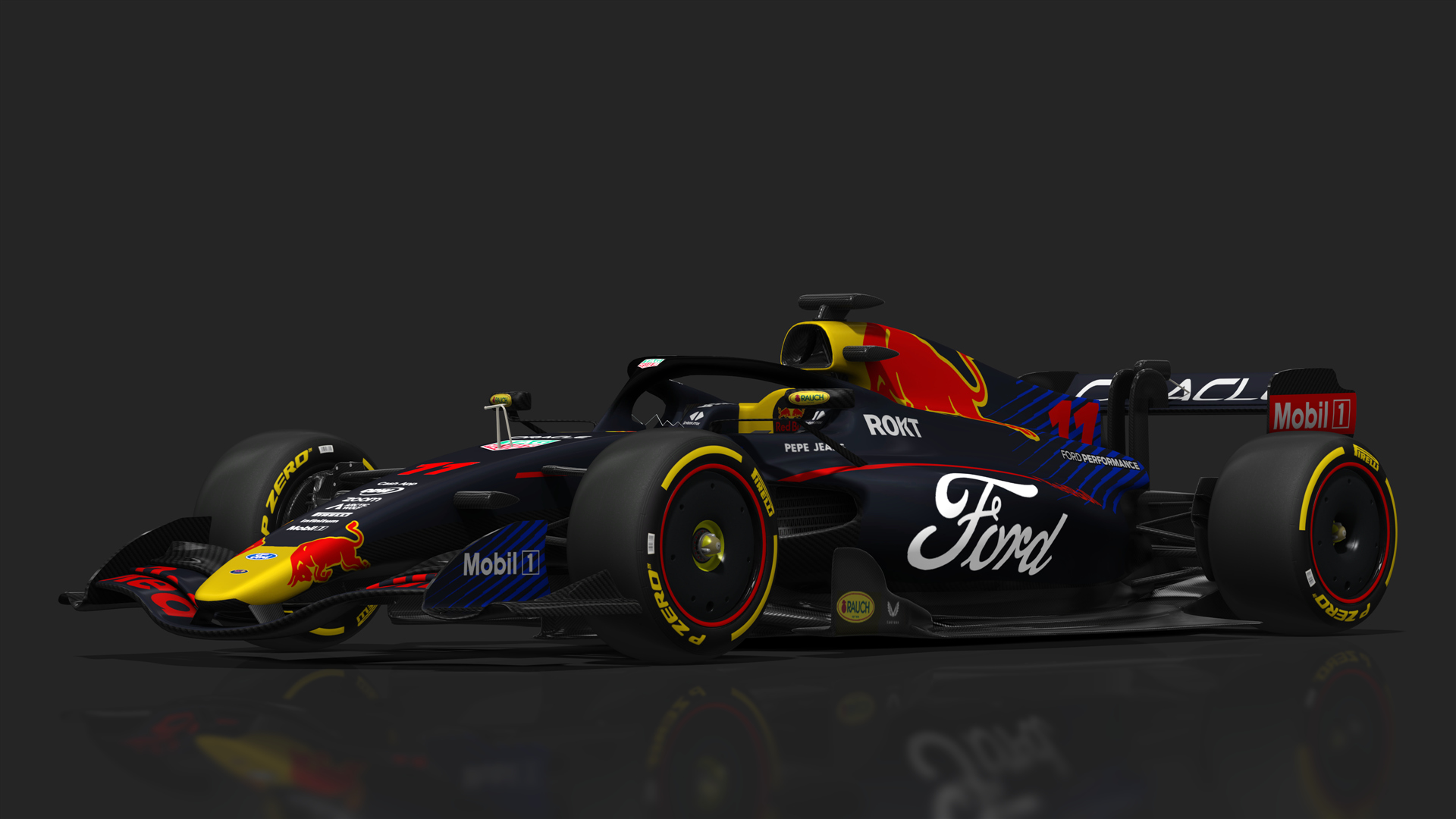 F1 2026 v0.5 (BETA), skin RBR Ford #11