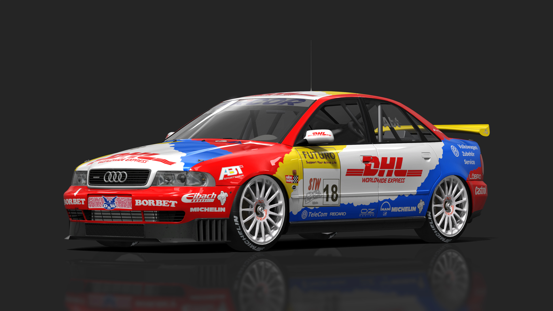 BTCC 90s - Audi A4 Quattro, skin 1998_STW_18