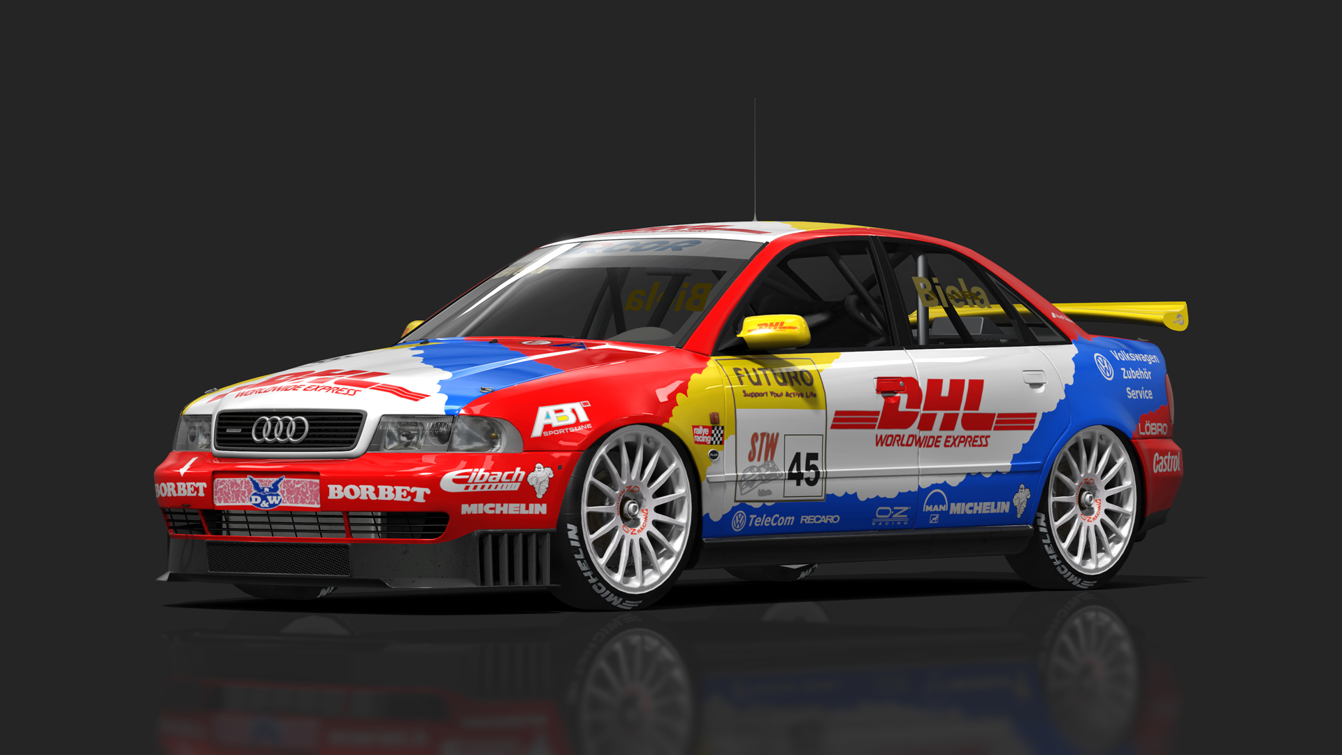 BTCC 90s - Audi A4 Quattro, skin 1998_STW_45