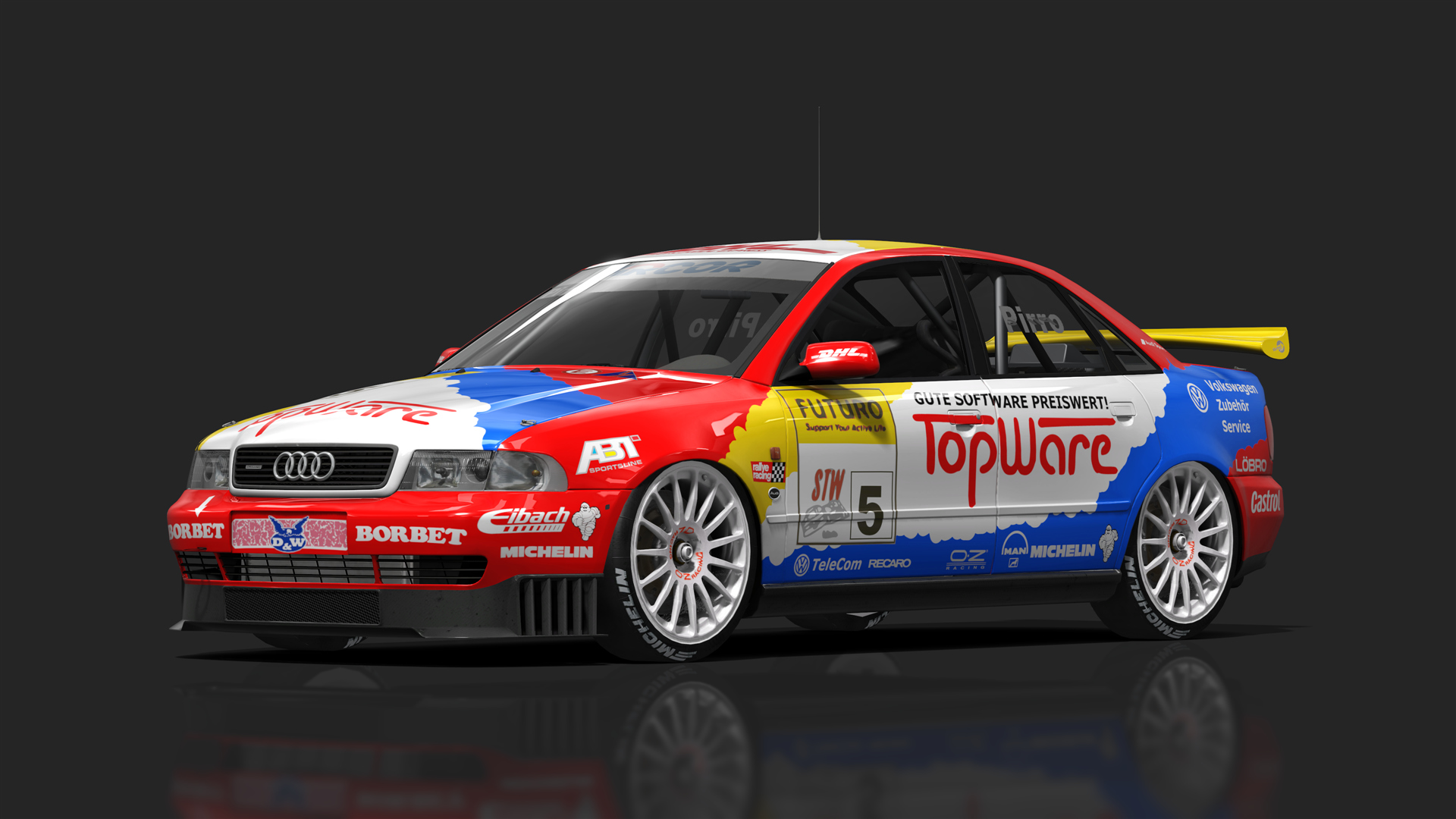 BTCC 90s - Audi A4 Quattro, skin 1998_STW_5