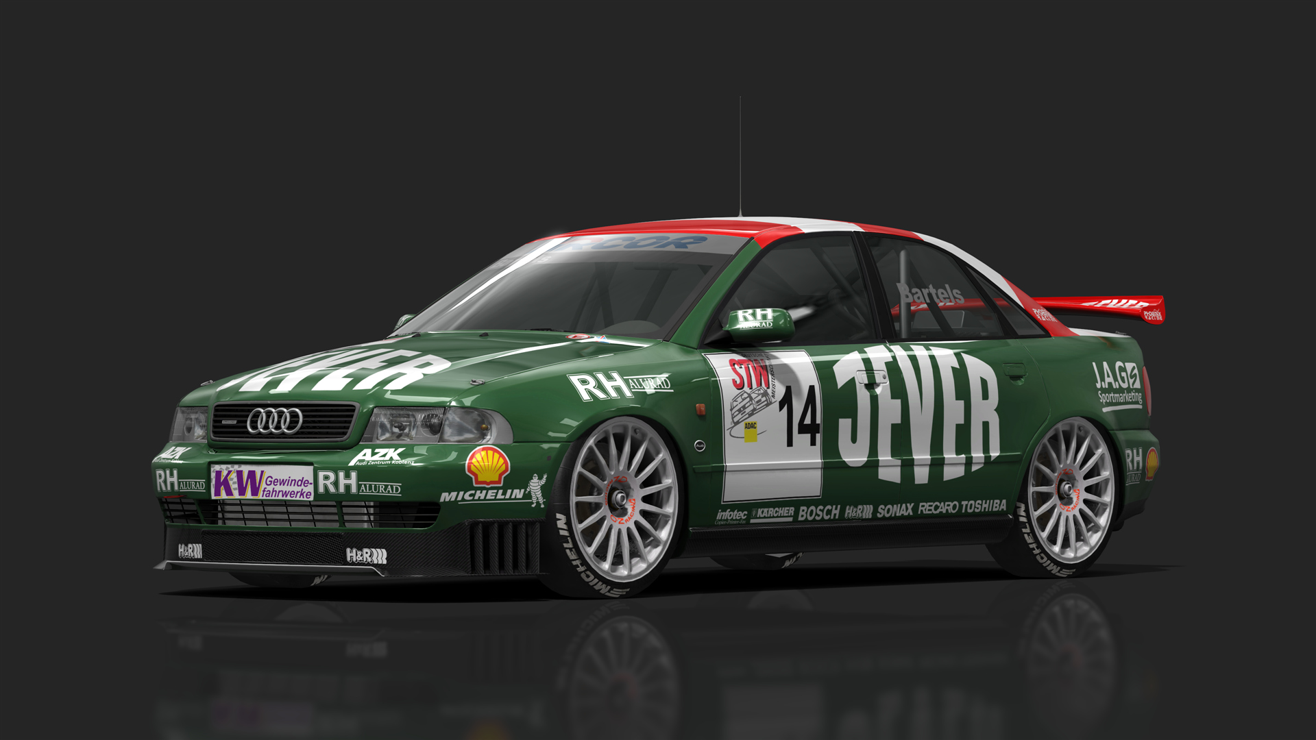 BTCC 90s - Audi A4 Quattro, skin 1999_STW_14_Bartels
