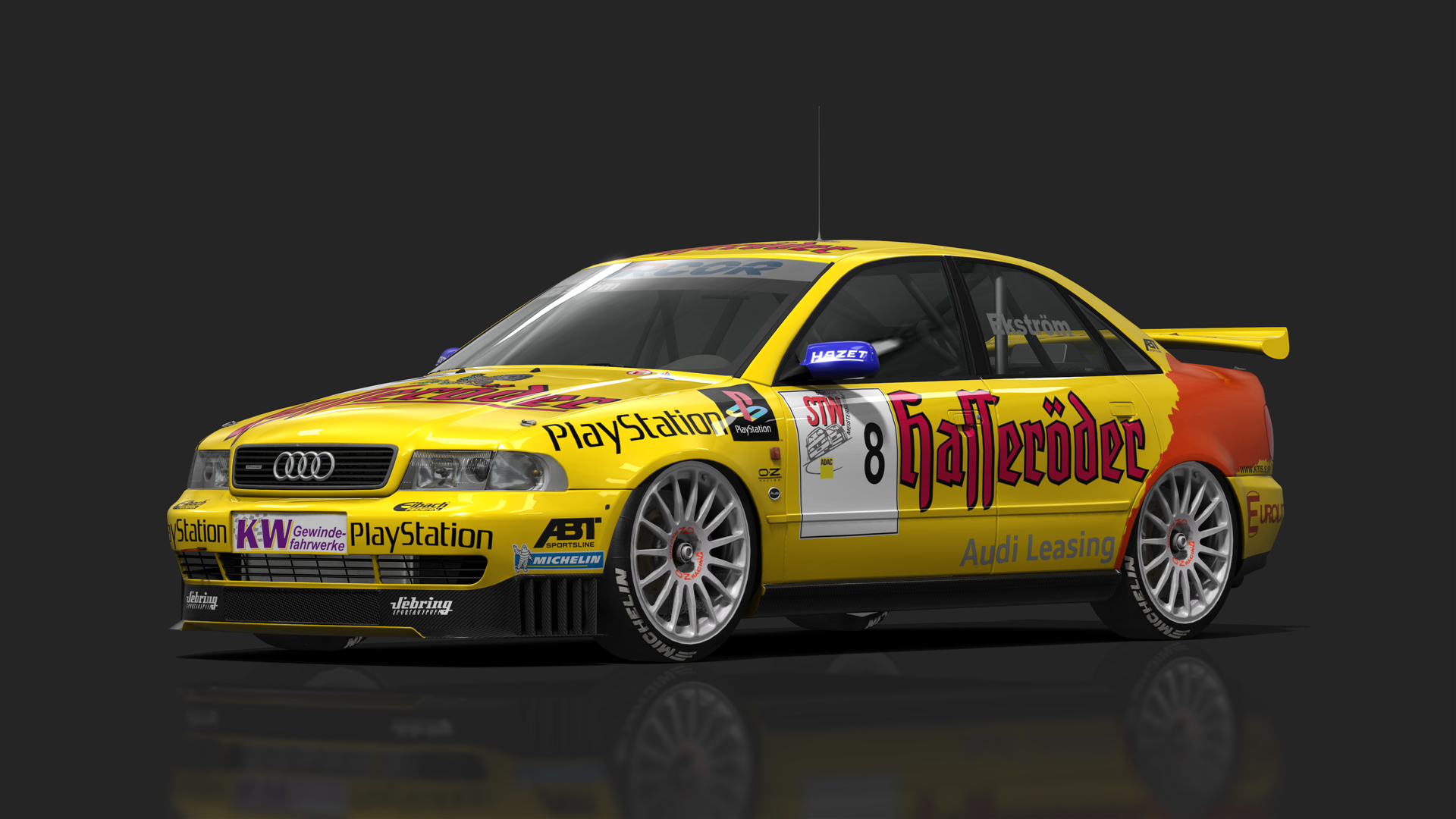 BTCC 90s - Audi A4 Quattro, skin 1999_STW_8_Ekstrom