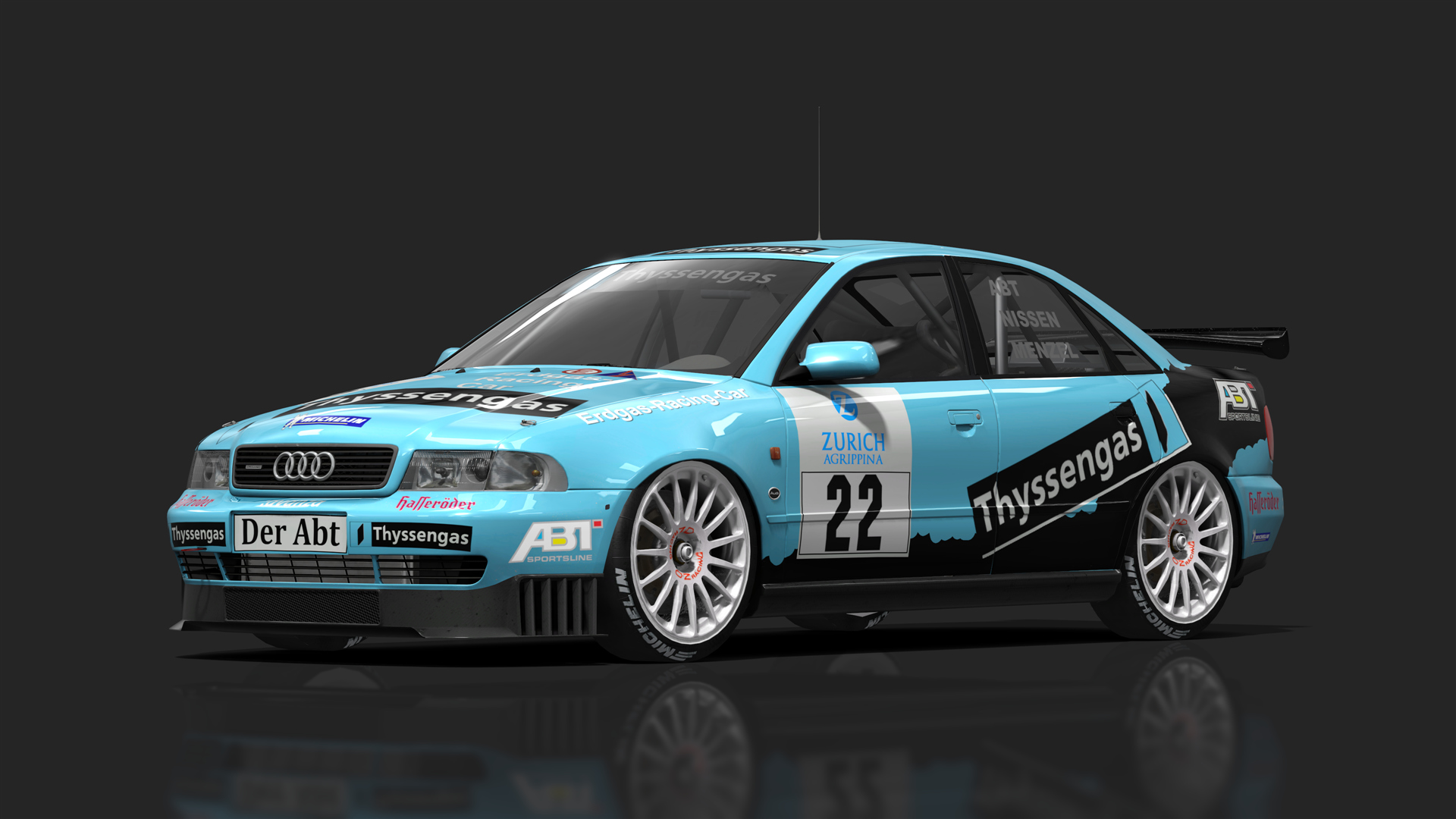BTCC 90s - Audi A4 Quattro, skin 2000_N24_22