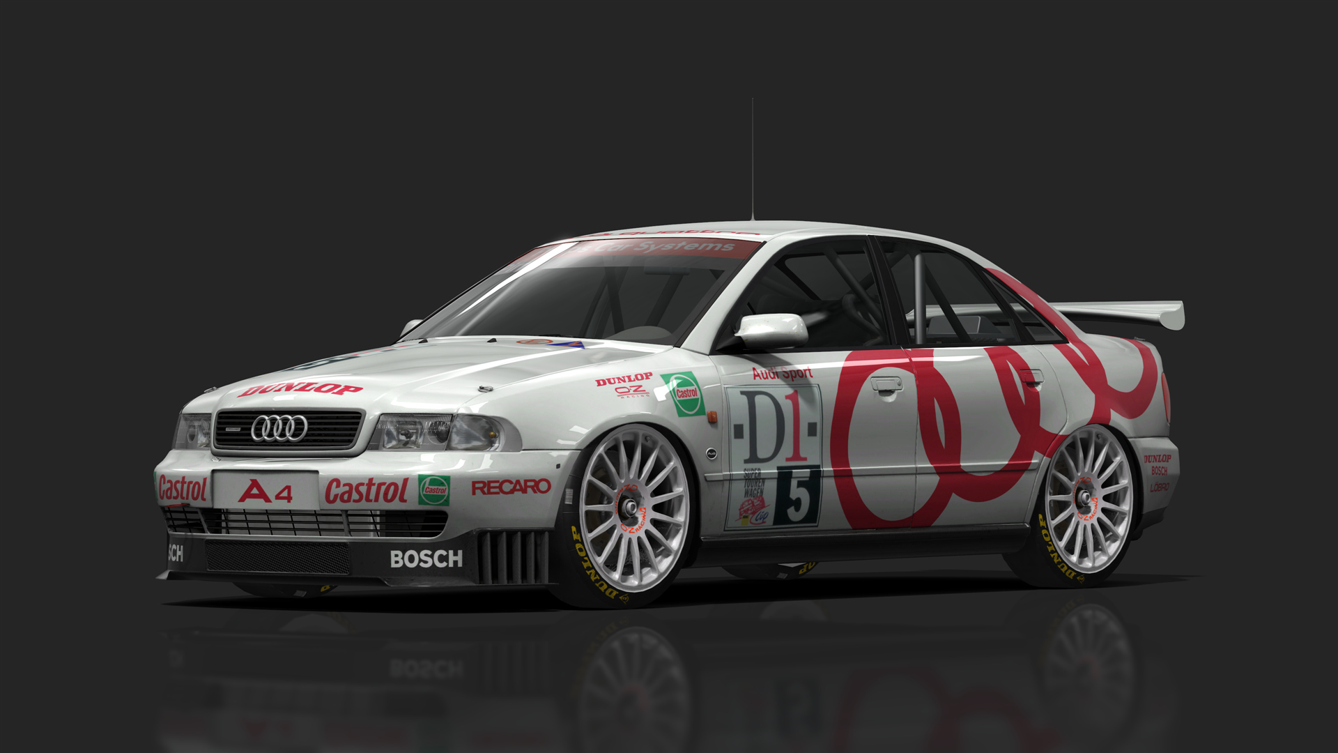 BTCC 90s - Audi A4 Quattro, skin 5