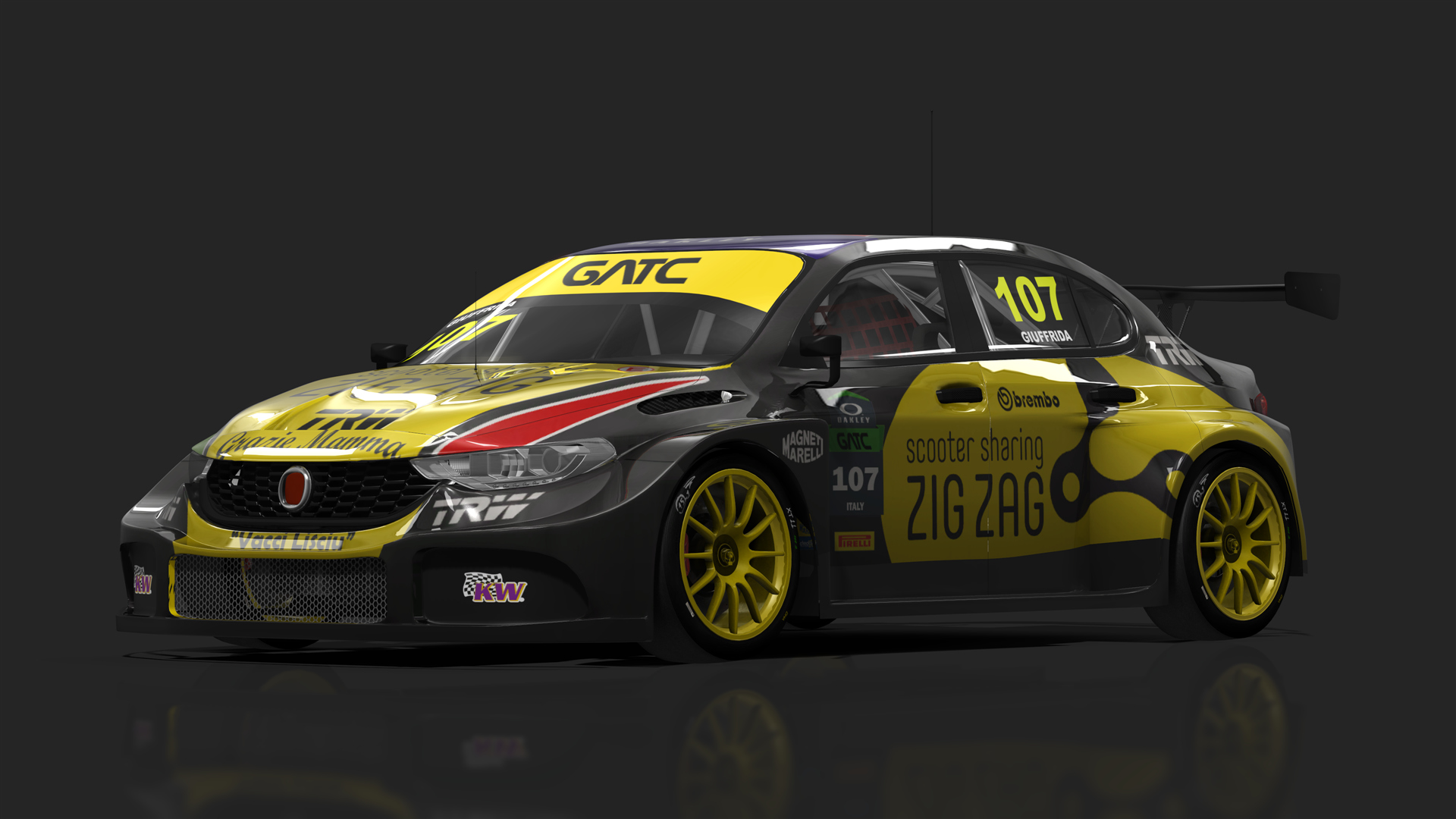 GATC Fiat Tipo Abarth, skin 107