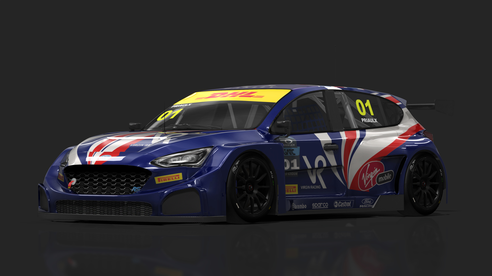 GATC Ford Focus RS, skin 01